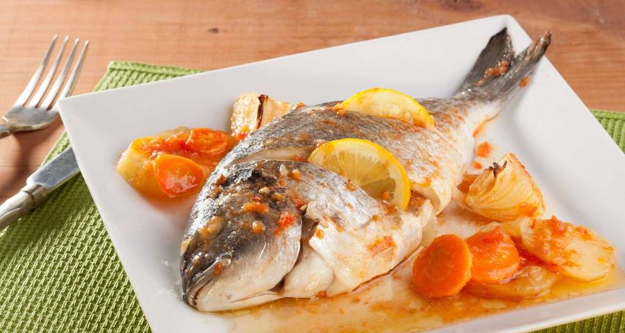 dorada al horno